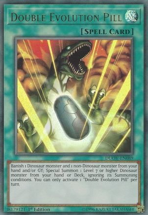 Double Evolution Pill (DUOV-EN089) - Duel Overload 1st Edition - Premium Yugioh Single from Konami - Just $0.28! Shop now at Game Crave Tournament Store