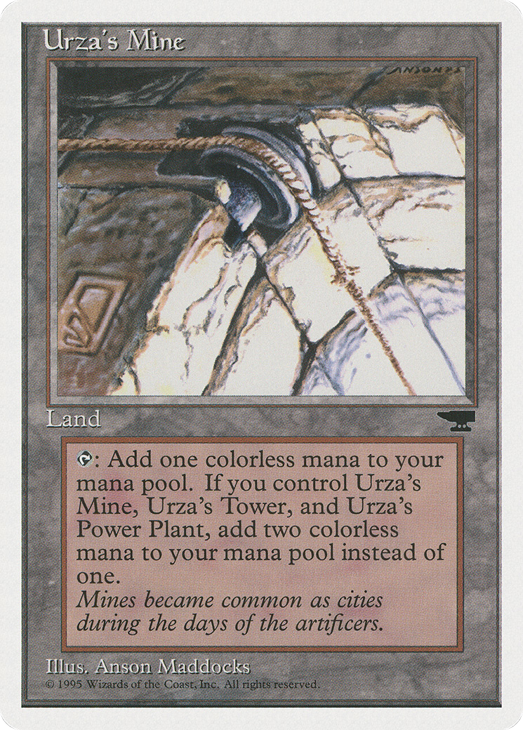 Urza's Mine (CHR-114C) - Chronicles - Premium MTG Single from Wizards of the Coast - Just $0.48! Shop now at Game Crave Tournament Store