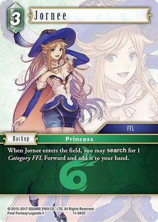 Jornee (OPUS XI) Foil - Premium Final Fantasy Single from Opus XI - Just $0.25! Shop now at Game Crave Tournament Store