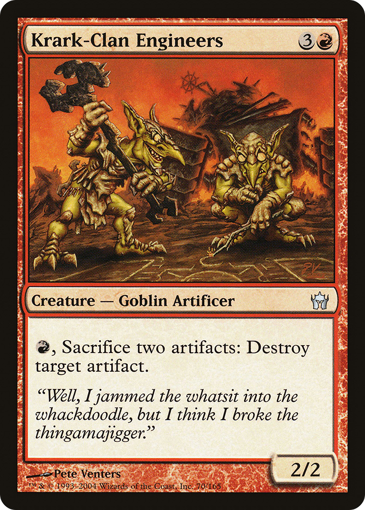 Krark-Clan Engineers (5DN-070) - Fifth Dawn - Premium MTG Single from Wizards of the Coast - Just $0.25! Shop now at Game Crave Tournament Store
