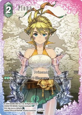 Fiona (Full Art) (OPUS XI) Foil - Premium Final Fantasy Single from Opus XI - Just $9.58! Shop now at Game Crave Tournament Store