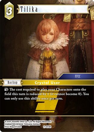 Tilika (OPUS XI) Foil - Premium Final Fantasy Single from Opus XI - Just $0.94! Shop now at Game Crave Tournament Store