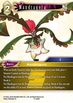 Mandragora (OPUS XI) Foil - Premium Final Fantasy Single from Opus XI - Just $1.63! Shop now at Game Crave Tournament Store