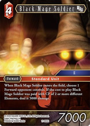 Black Mage Soldier (OPUS XI) - Premium Final Fantasy Single from Opus XI - Just $0.08! Shop now at Game Crave Tournament Store