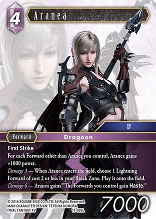 Aranea (OPUS XI) Foil - Premium Final Fantasy Single from Opus XI - Just $3.85! Shop now at Game Crave Tournament Store