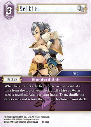 Selkie (OPUS XI) Foil - Premium Final Fantasy Single from Opus XI - Just $0.25! Shop now at Game Crave Tournament Store