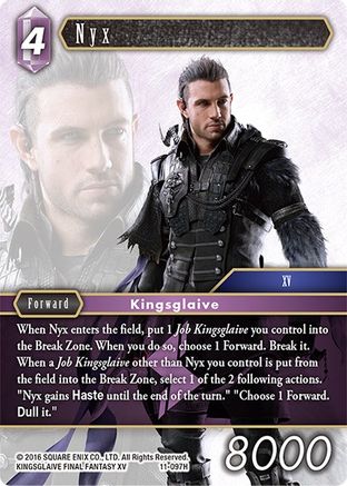 Nyx (OPUS XI) - Premium Final Fantasy Single from Opus XI - Just $0.62! Shop now at Game Crave Tournament Store