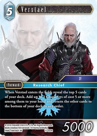 Verstael (OPUS XI) Foil - Premium Final Fantasy Single from Opus XI - Just $2.84! Shop now at Game Crave Tournament Store