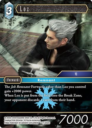 Loz (OPUS XI) Foil - Premium Final Fantasy Single from Opus XI - Just $0.59! Shop now at Game Crave Tournament Store