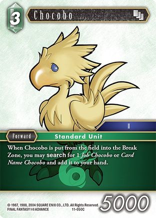 Chocobo (OPUS XI) Foil - Premium Final Fantasy Single from Opus XI - Just $0.28! Shop now at Game Crave Tournament Store