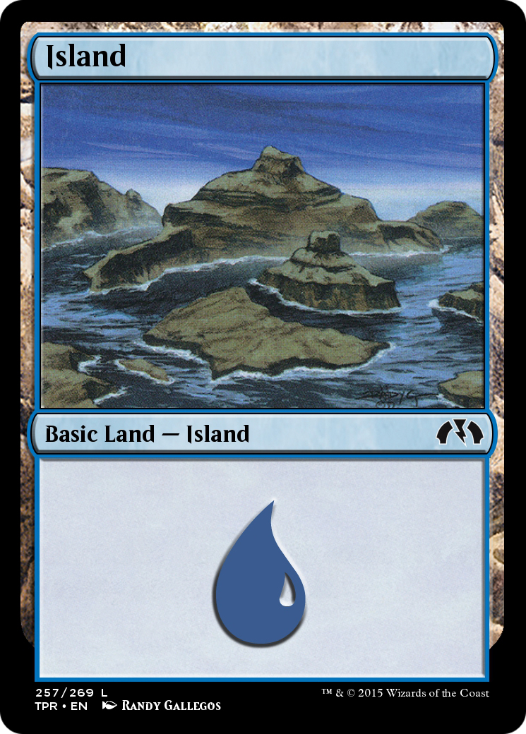 Island (TPR-257) - Tempest Remastered - Premium MTG Single from Wizards of the Coast - Just $0! Shop now at Game Crave Tournament Store