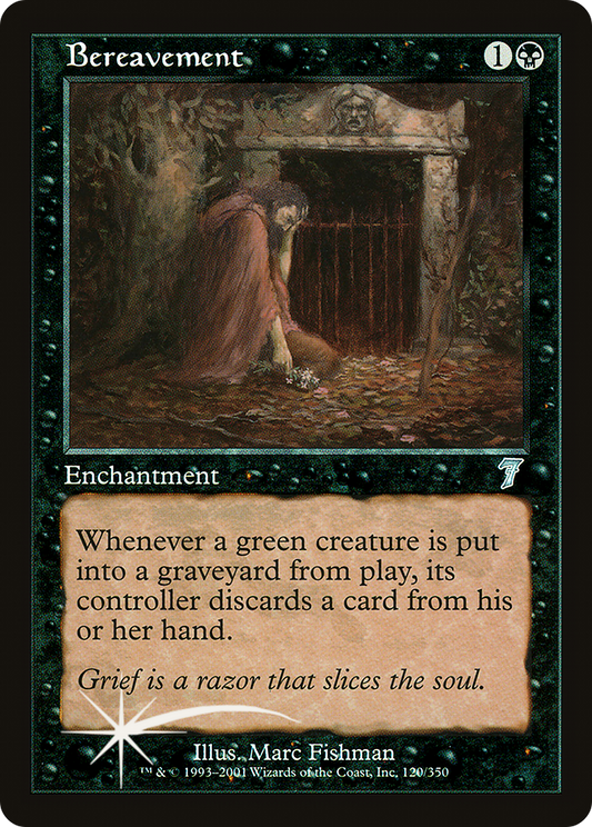 Bereavement (7ED-120★) - Seventh Edition Foil - Premium MTG Single from Wizards of the Coast - Just $1.20! Shop now at Game Crave Tournament Store