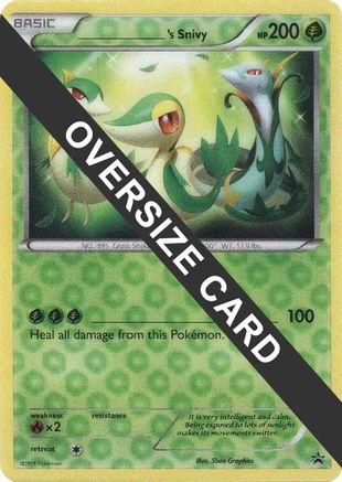 ______'s Snivy N - Jumbo Cards Reverse Holofoil - Premium Pokemon Single from Nintendo - Just $39.96! Shop now at Game Crave Tournament Store