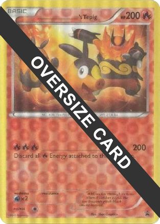 ______'s Tepig N - Jumbo Cards Reverse Holofoil - Premium Pokemon Single from Nintendo - Just $15.20! Shop now at Game Crave Tournament Store