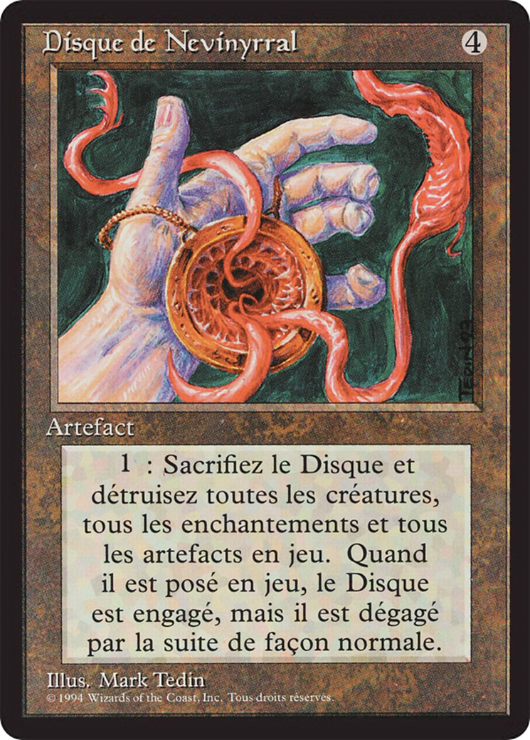 Nevinyrral's Disk (FBB-267) - Foreign Black Border - Premium MTG Single from Wizards of the Coast - Just $73.59! Shop now at Game Crave Tournament Store