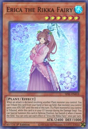 Erica the Rikka Fairy (SESL-EN018) - Secret Slayers 1st Edition - Premium Yugioh Single from Konami - Just $0.26! Shop now at Game Crave Tournament Store
