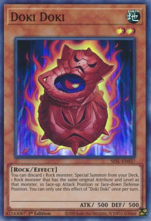 Doki Doki (SESL-EN037) - Secret Slayers 1st Edition - Premium Yugioh Single from Konami - Just $0.08! Shop now at Game Crave Tournament Store