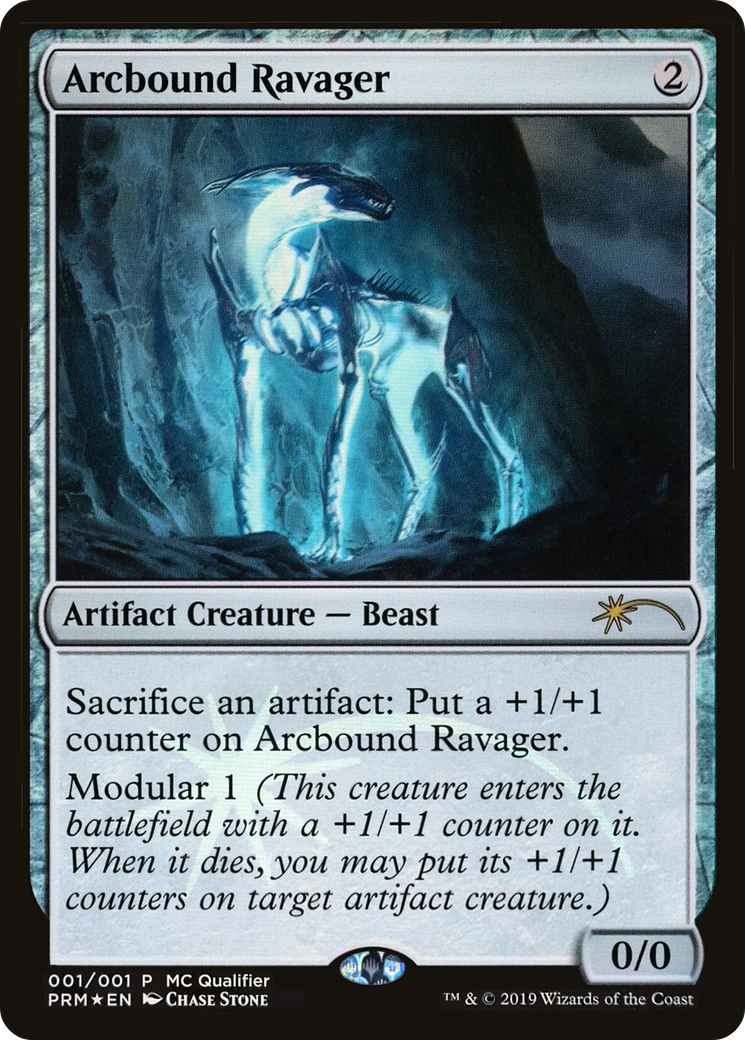 Arcbound Ravager (PPRO-2019) - Pro Tour Promos Foil - Premium MTG Single from Wizards of the Coast - Just $4.78! Shop now at Game Crave Tournament Store