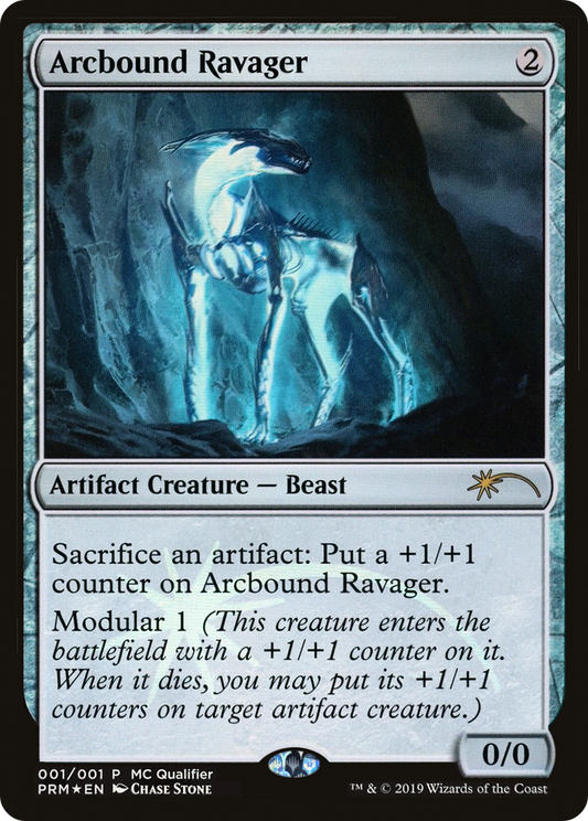 Arcbound Ravager (PPRO-2019) - Pro Tour Promos Foil - Premium MTG Single from Wizards of the Coast - Just $4.78! Shop now at Game Crave Tournament Store