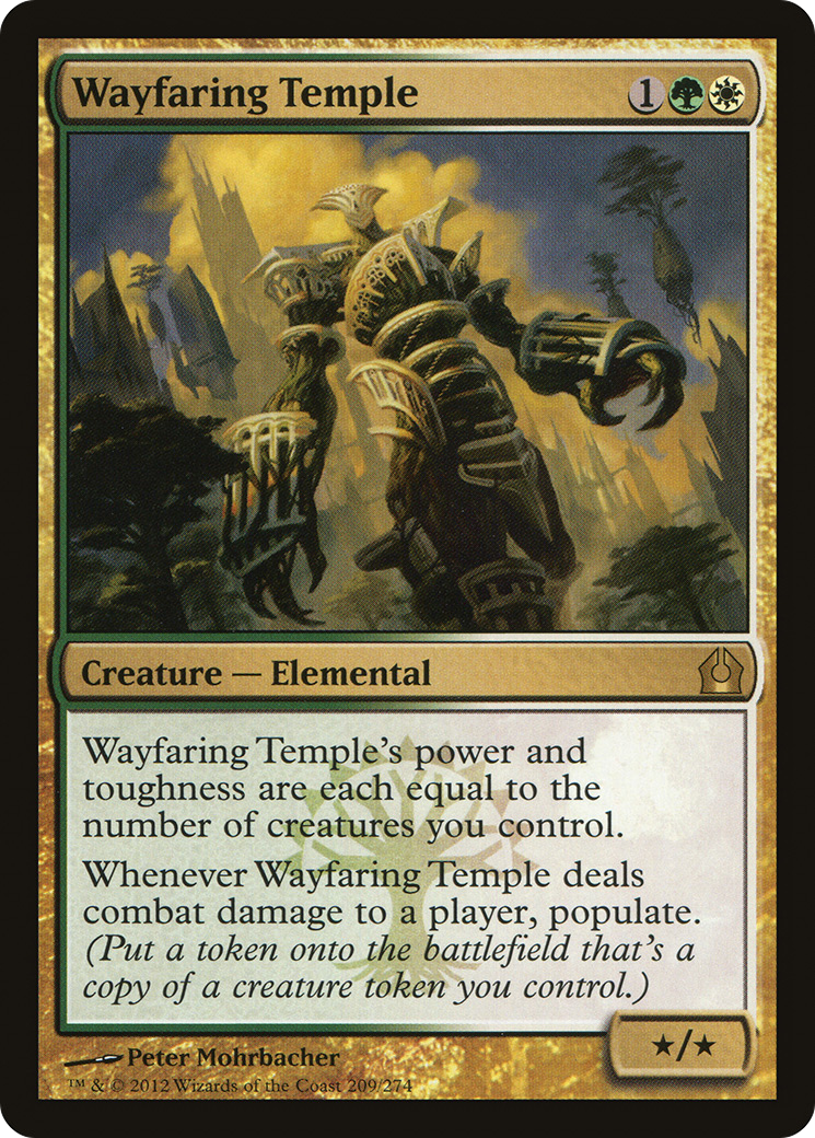 Wayfaring Temple (RTR-209) - Return to Ravnica Foil - Premium MTG Single from Wizards of the Coast - Just $0.14! Shop now at Game Crave Tournament Store