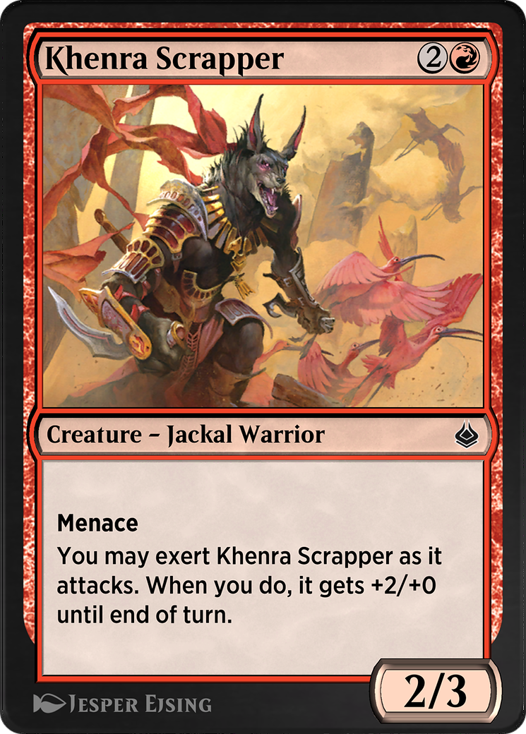 Khenra Scrapper (AKR-163) - Amonkhet Remastered - Premium MTG Single from Wizards of the Coast - Just $0! Shop now at Game Crave Tournament Store