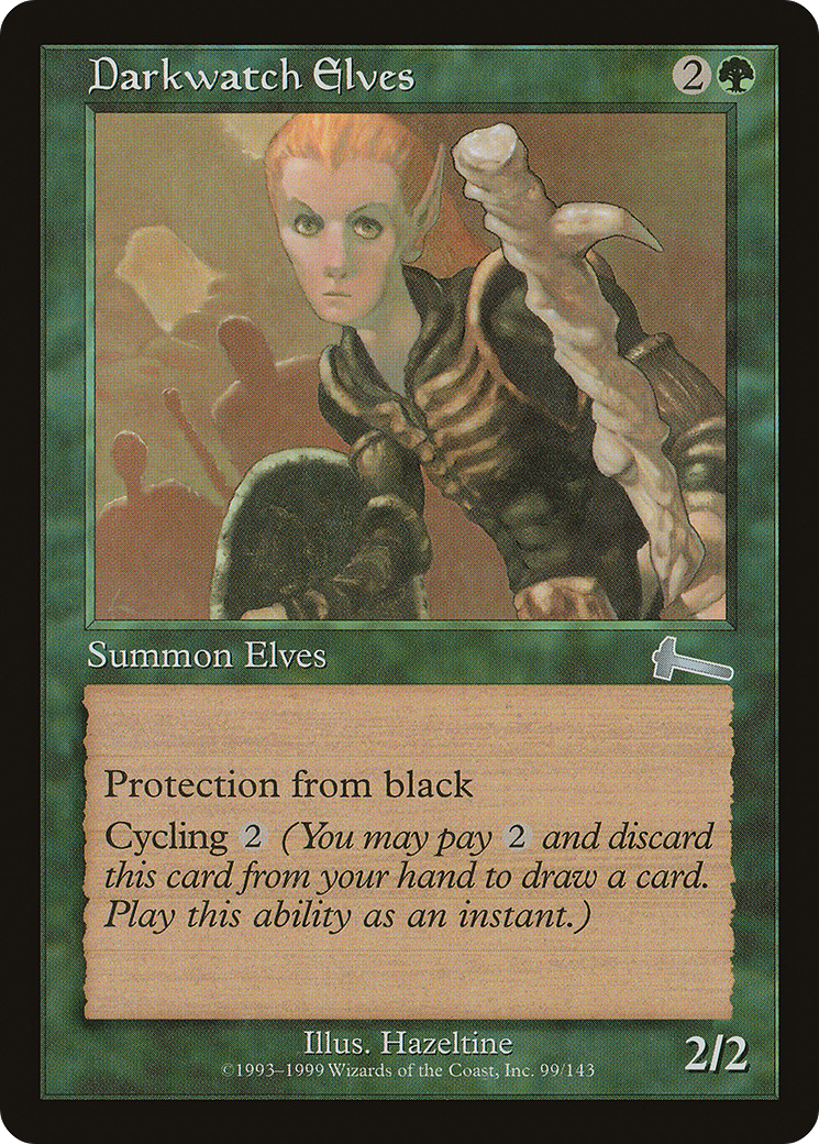 Darkwatch Elves (ULG-099) - Urza's Legacy - Premium MTG Single from Wizards of the Coast - Just $0.25! Shop now at Game Crave Tournament Store