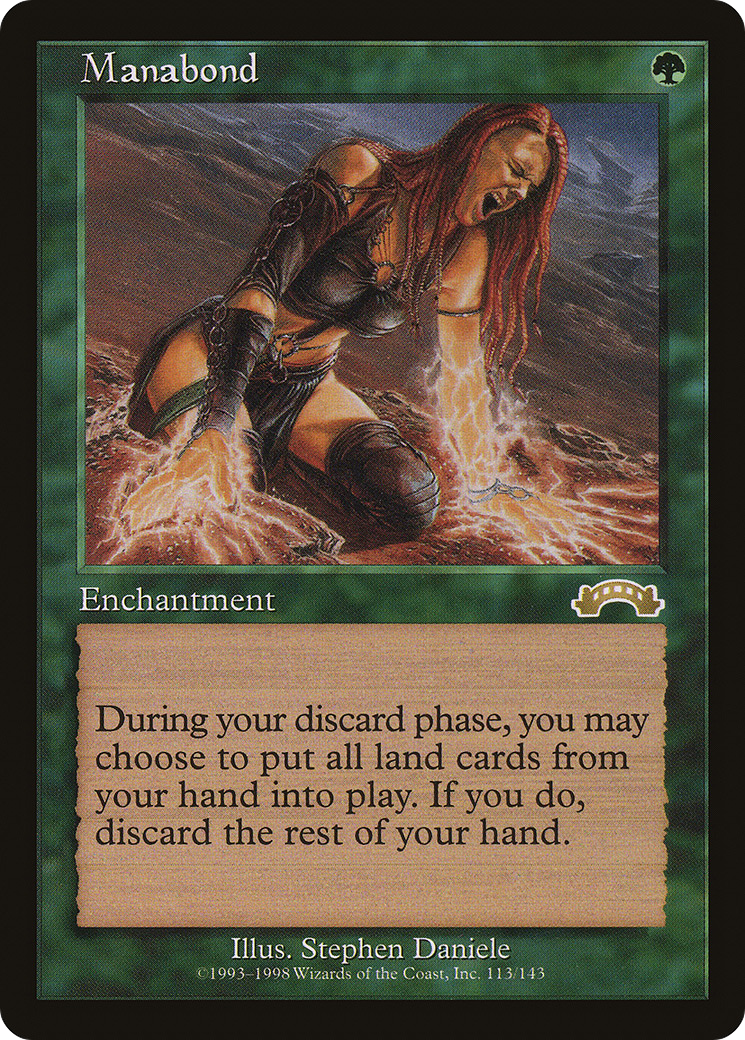 Manabond (EXO-113) - Exodus - Premium MTG Single from Wizards of the Coast - Just $2.09! Shop now at Game Crave Tournament Store