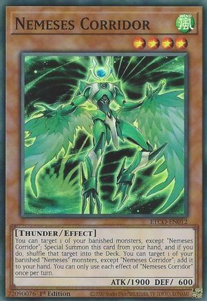 Nemeses Corridor (ETCO-EN012) - Eternity Code 1st Edition - Premium Yugioh Single from Konami - Just $0.37! Shop now at Game Crave Tournament Store