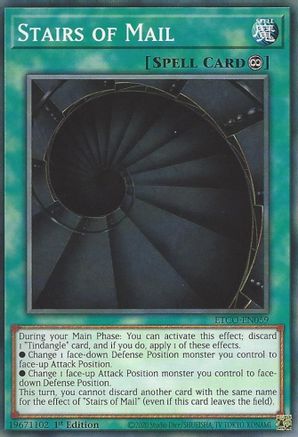 Stairs of Mail (ETCO-EN059) - Eternity Code 1st Edition - Premium Yugioh Single from Konami - Just $0.25! Shop now at Game Crave Tournament Store