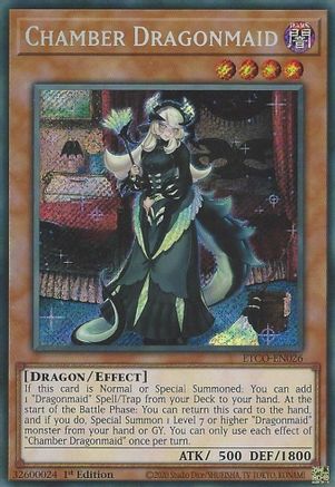 Chamber Dragonmaid (ETCO-EN026) - Eternity Code 1st Edition - Premium Yugioh Single from Konami - Just $12.53! Shop now at Game Crave Tournament Store