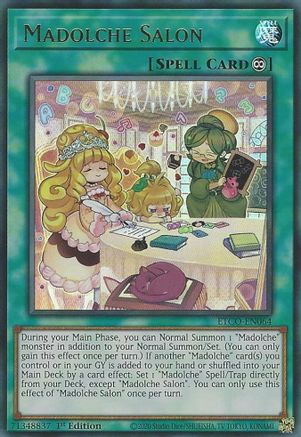 Madolche Salon (ETCO-EN064) - Eternity Code 1st Edition - Premium Yugioh Single from Konami - Just $1.61! Shop now at Game Crave Tournament Store