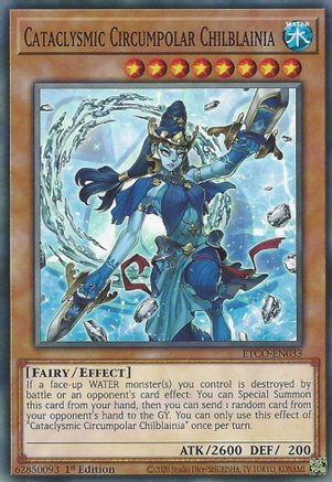 Cataclysmic Circumpolar Chilblainia (ETCO-EN033) - Eternity Code 1st Edition - Premium Yugioh Single from Konami - Just $0.25! Shop now at Game Crave Tournament Store