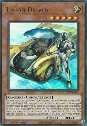 Union Driver (ETCO-EN034) - Eternity Code 1st Edition - Premium Yugioh Single from Konami - Just $3.02! Shop now at Game Crave Tournament Store