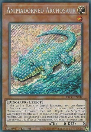Animadorned Archosaur (ETCO-EN037) - Eternity Code 1st Edition - Premium Yugioh Single from Konami - Just $4.51! Shop now at Game Crave Tournament Store
