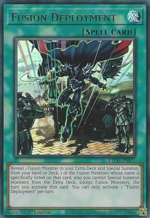 Fusion Deployment (ETCO-EN071) - Eternity Code 1st Edition - Premium Yugioh Single from Konami - Just $1.03! Shop now at Game Crave Tournament Store