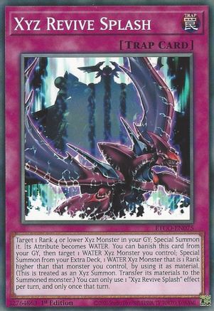 Xyz Revive Splash (ETCO-EN075) - Eternity Code 1st Edition - Premium Yugioh Single from Konami - Just $0.25! Shop now at Game Crave Tournament Store