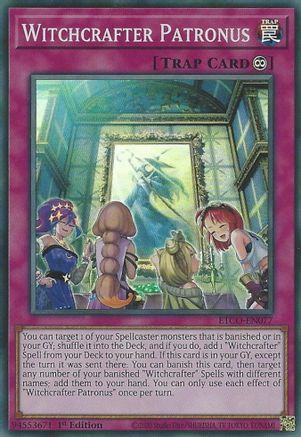 Witchcrafter Patronus (ETCO-EN077) - Eternity Code 1st Edition - Premium Yugioh Single from Konami - Just $0.28! Shop now at Game Crave Tournament Store