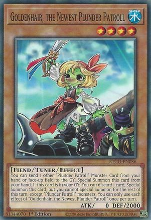 Goldenhair, the Newest Plunder Patroll (ETCO-EN086) - Eternity Code 1st Edition - Premium Yugioh Single from Konami - Just $0.25! Shop now at Game Crave Tournament Store