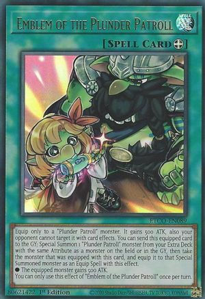Emblem of the Plunder Patroll (ETCO-EN089) - Eternity Code 1st Edition - Premium Yugioh Single from Konami - Just $0.26! Shop now at Game Crave Tournament Store