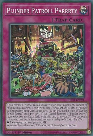 Plunder Patroll Parrrty (ETCO-EN091) - Eternity Code 1st Edition - Premium Yugioh Single from Konami - Just $0.26! Shop now at Game Crave Tournament Store