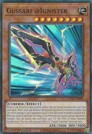 Gussari @Ignister (ETCO-EN096) - Eternity Code 1st Edition - Premium Yugioh Single from Konami - Just $0.25! Shop now at Game Crave Tournament Store