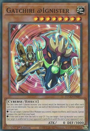Gatchiri @Ignister (ETCO-EN097) - Eternity Code 1st Edition - Premium Yugioh Single from Konami - Just $0.46! Shop now at Game Crave Tournament Store