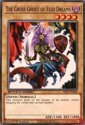 The Gross Ghost of Fled Dreams (SS05-ENA06) - Speed Duel Decks: Twisted Nightmares 1st Edition - Premium Yugioh Single from Konami - Just $0.26! Shop now at Game Crave Tournament Store