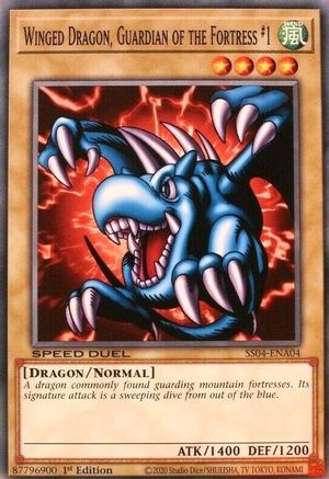 Winged Dragon, Guardian of the Fortress #1 (SS04-ENA04) - Speed Duel Decks: Match of the Millennium 1st Edition - Premium Yugioh Single from Konami - Just $0.26! Shop now at Game Crave Tournament Store