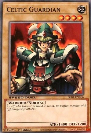 Celtic Guardian (SS04-ENA06) - Speed Duel Decks: Match of the Millennium 1st Edition - Premium Yugioh Single from Konami - Just $0.26! Shop now at Game Crave Tournament Store