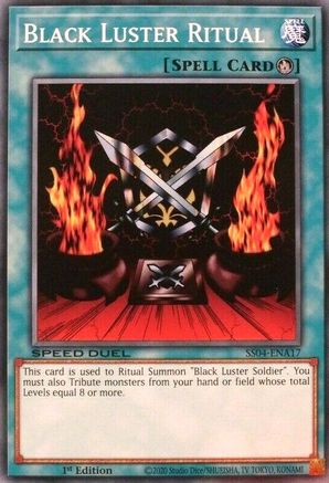 Black Luster Ritual (SS04-ENA17) - Speed Duel Decks: Match of the Millennium 1st Edition - Premium Yugioh Single from Konami - Just $0.32! Shop now at Game Crave Tournament Store