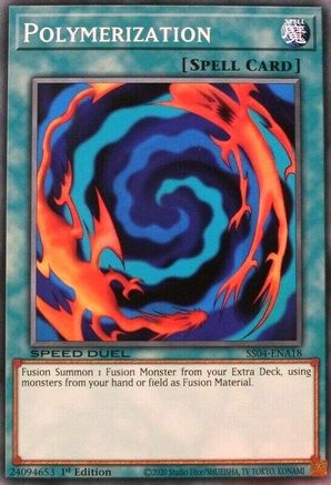 Polymerization (A) (SS04-ENA18) - Speed Duel Decks: Match of the Millennium 1st Edition - Premium Yugioh Single from Konami - Just $0.32! Shop now at Game Crave Tournament Store