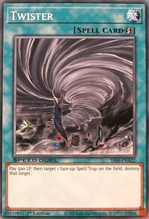 Twister (SS04-ENA22) - Speed Duel Decks: Match of the Millennium 1st Edition - Premium Yugioh Single from Konami - Just $0.08! Shop now at Game Crave Tournament Store