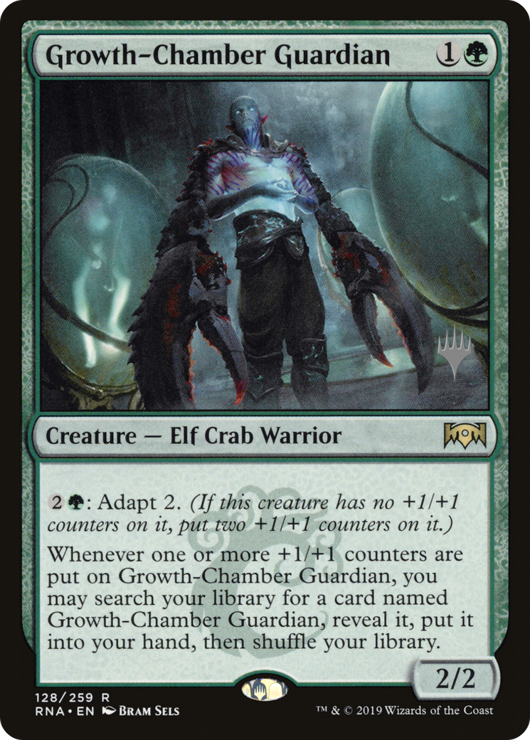 Growth-Chamber Guardian (PRNA-128P) - Ravnica Allegiance Promos - Premium MTG Single from Wizards of the Coast - Just $0.09! Shop now at Game Crave Tournament Store