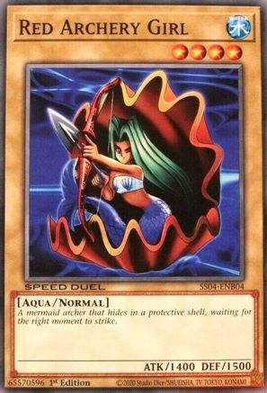 Red Archery Girl (SS04-ENB04) - Speed Duel Decks: Match of the Millennium 1st Edition - Premium Yugioh Single from Konami - Just $0.08! Shop now at Game Crave Tournament Store